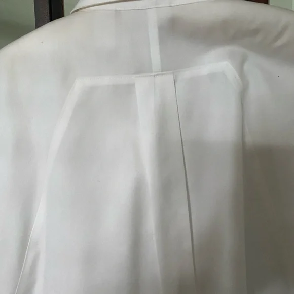 Classic White Womens Tunic Shirt - Picture 2 of 6